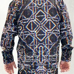 The Headspace Daniel W. Prust - "Rainbow Grid" - Sublimation LS Button Up 8 The Headspace Daniel W. Prust -