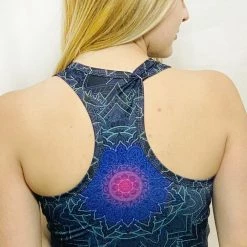 The Headspace Cameron Gray - "Mandala Love" - Women's Active Top