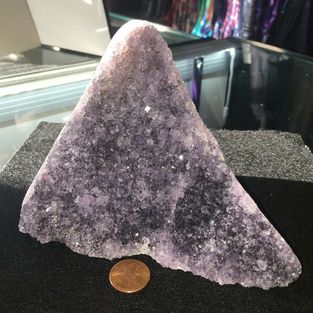 Crystal Amethyst Cluster (Raw) - Large 3 Crystal Amethyst Cluster (Raw) - Large