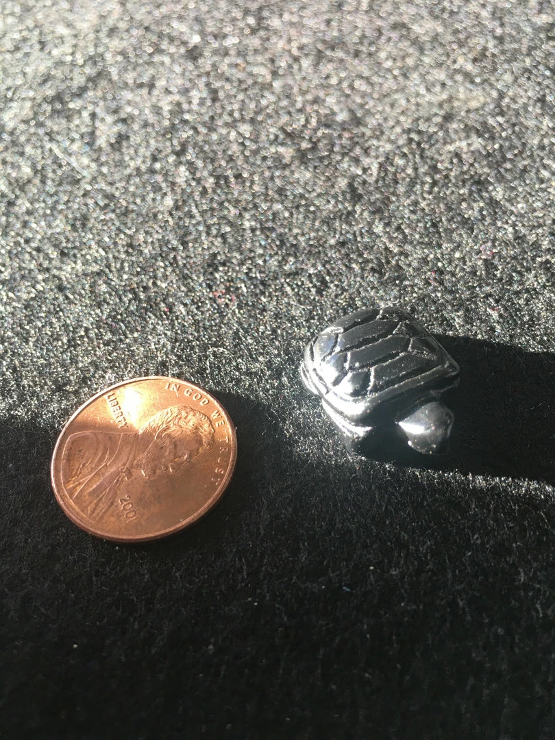 Crystal Miniature Stone Gem Turtle - Obsidian Crystal / Gemstone Clearance 3 Crystal Miniature Stone Gem Turtle - Obsidian Crystal / Gemstone Clearance