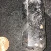 Tourmaline Included Quartz Crystal Point - Medium #A