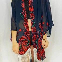 Women Warrior Within - Grateful Dead Bertha Kimono