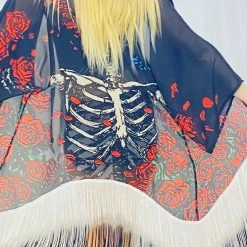 Women Warrior Within - Grateful Dead Bertha Kimono