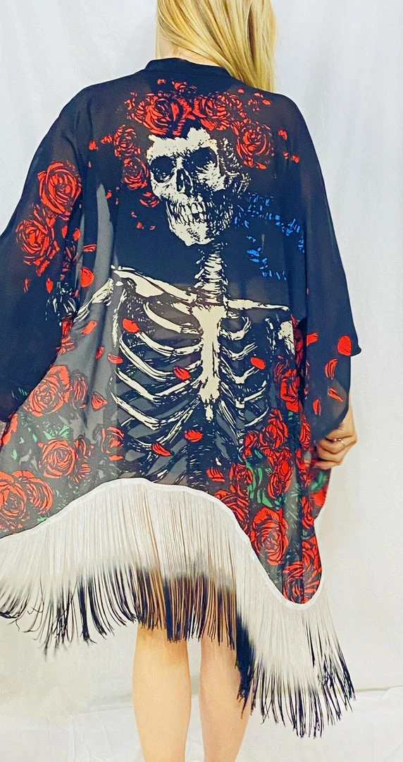 Women Warrior Within - Grateful Dead Bertha Kimono 5 Women Warrior Within - Grateful Dead Bertha Kimono