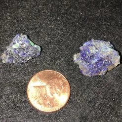 Crystal / Gemstone Clearance Azurite On Malachite Crystal Geode (Raw) - Small