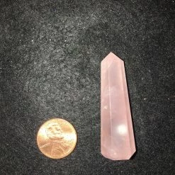 Crystal Tabular Rose Quartz Point (Tower)