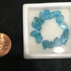 Crystal Blue Apatite - For Jewelry & Wraps - This Row Twenty Crystal / Gemstone Clearance