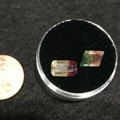 Crystal Crystal / Gemstone Clearance Watermelon Tourmaline + Rare Bi Colored Tourmaline - For Jewelry & Wraps