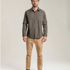 Seed Of Life - "Seeds" LS Button Up - Black Men 13 Seed Of Life -