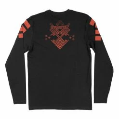 First Earth - Matrix Long Sleeve T-SHIRT Black Men