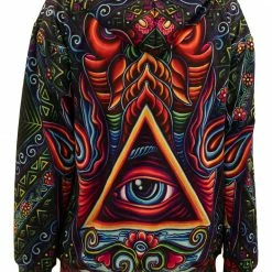 The Headspace Limited Edition Of 33 - John Speaker - Hamsa Hand - Zip Up Hoodie Men