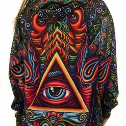 The Headspace Limited Edition Of 33 - John Speaker - Hamsa Hand - Zip Up Hoodie Men