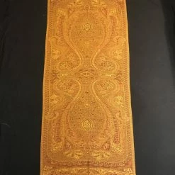 The Headspace Pashmina - Translucent - Green To Orange Pashmina / Scarf / Shawl