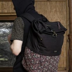 Men Seed Of Life - "Fungi" 45L Roll Top Backpack
