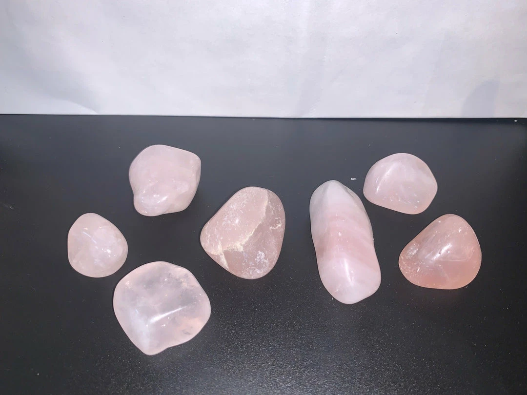 Rose Quartz (Tumbled Crystal) Crystal / Gemstone Clearance 3 Rose Quartz (Tumbled Crystal) Crystal / Gemstone Clearance