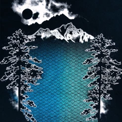 Rythmatix -WALLOWAS SHIRT (BLACK) T-SHIRT