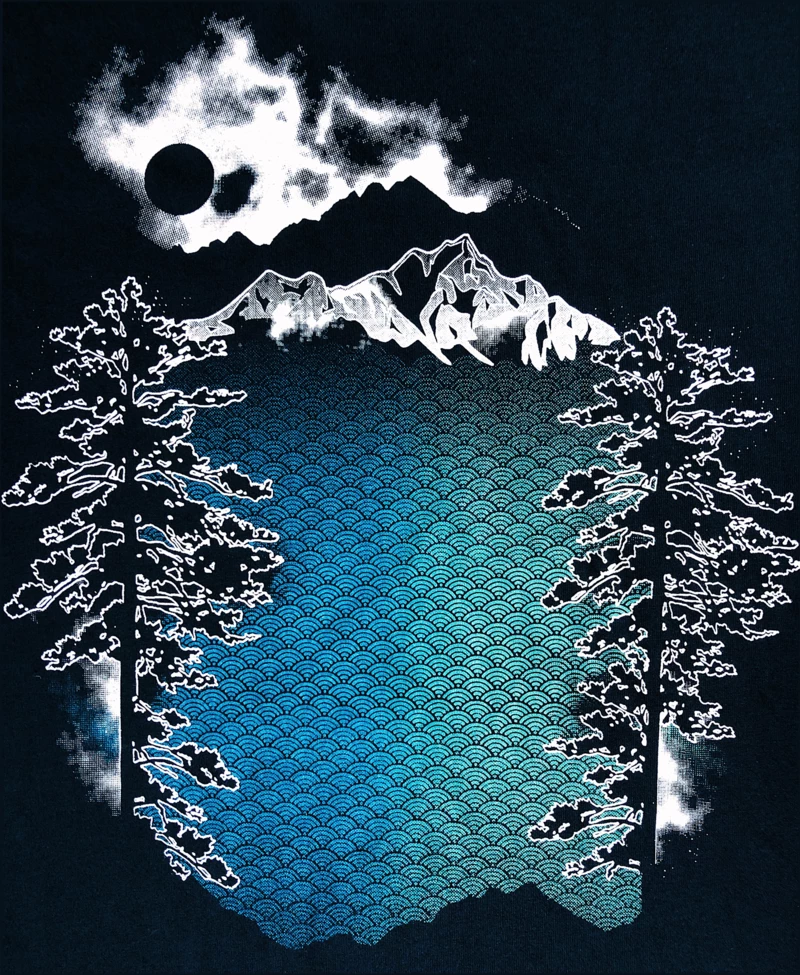 Rythmatix -WALLOWAS SHIRT (BLACK) T-SHIRT 4 Rythmatix -WALLOWAS SHIRT (BLACK) T-SHIRT