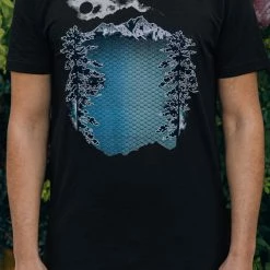 Rythmatix -WALLOWAS SHIRT (BLACK) T-SHIRT