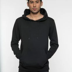 The Headspace Men "Sahure" - Side Zip Longline Hoodie