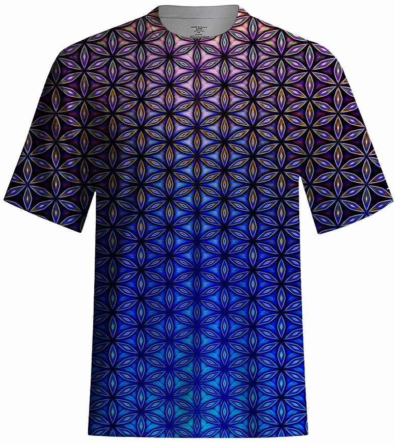 The Headspace PatternNerd - FOL Purple / Blue Fade T-SHIRT - Limited Edition Of 111 3 The Headspace PatternNerd - FOL Purple / Blue Fade T-SHIRT - Limited Edition Of 111