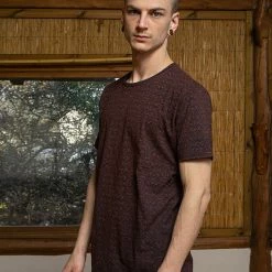 Seed Of Life - "Shipibo Kené" T-shirt ➟ Black Men