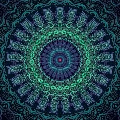 The Headspace Tapestries Cameron Gray - "Set And Setting 5" - 60' X 80' TAPESTRY