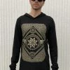 Rythmatix - ETERNAL TIME LONG SLEEVE Hooded Black T-SHIRT