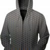 The Headspace Men PatternNerd - "Asanoha Prism" - Zip Up Hoodie - Limited Edition Of 111