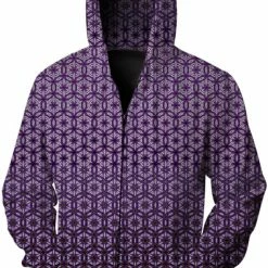 The Headspace Men PatternNerd - "Inbound Intelligence" - Zip Up Hoodie - Limited Edition Of 111