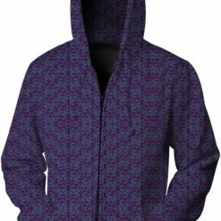 The Headspace Men PatternNerd - "Unicorn" - Zip Up Hoodie - Limited Edition Of 111