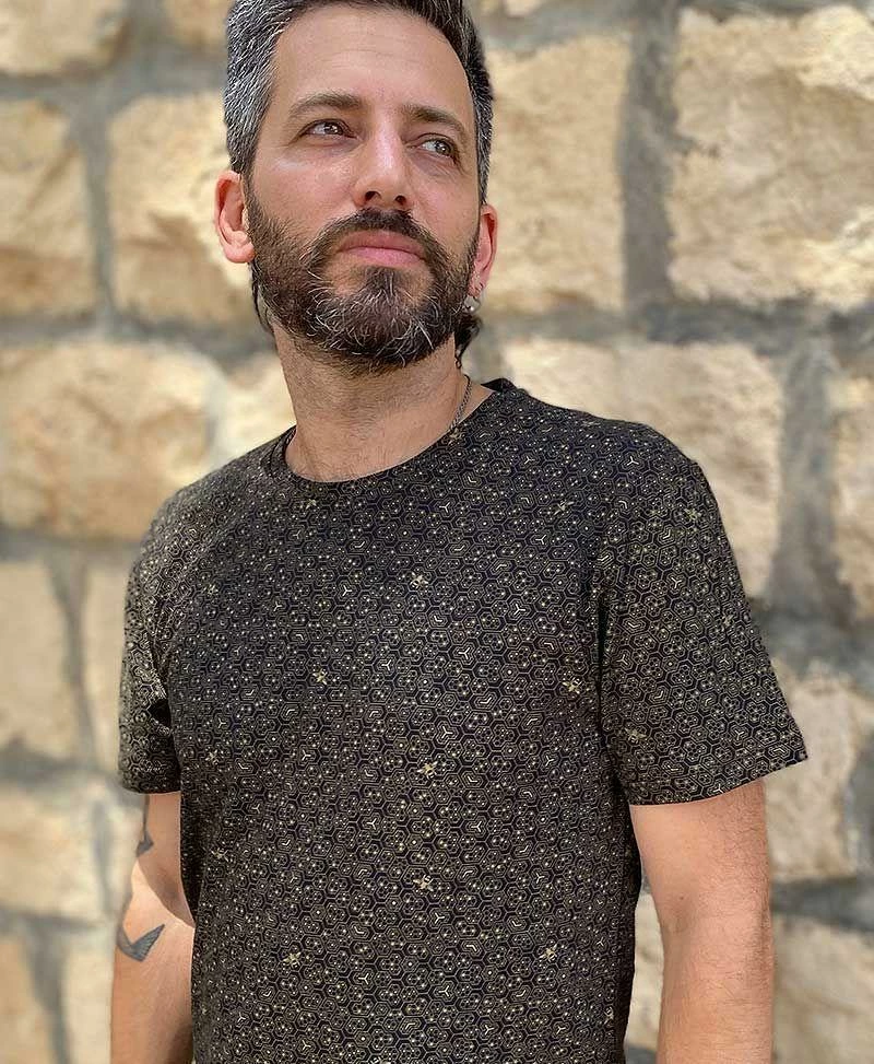 Seed Of Life - "Beez" T-shirt ➟ Black 7 Seed Of Life - "Beez" T-shirt ➟ Black