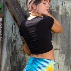 The Headspace Warrior Within - Black Bamboo Cinch Top