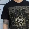 Men Rythmatix - VITALITY (BLACK/GOLD INK) T-SHIRT