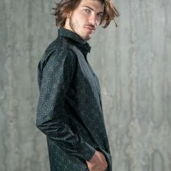 Seed Of Life - "Hexit" LS Premium Button Up Men 19 Seed Of Life -