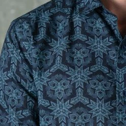Men Seed Of Life - "Optisomex" LS Premium Button Up