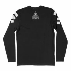 First Earth - Asanoha (Black & White) Longsleeve T-SHIRT Men