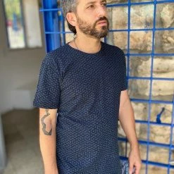 Seed Of Life - "Seeds" T-shirt ➟ Blue Men