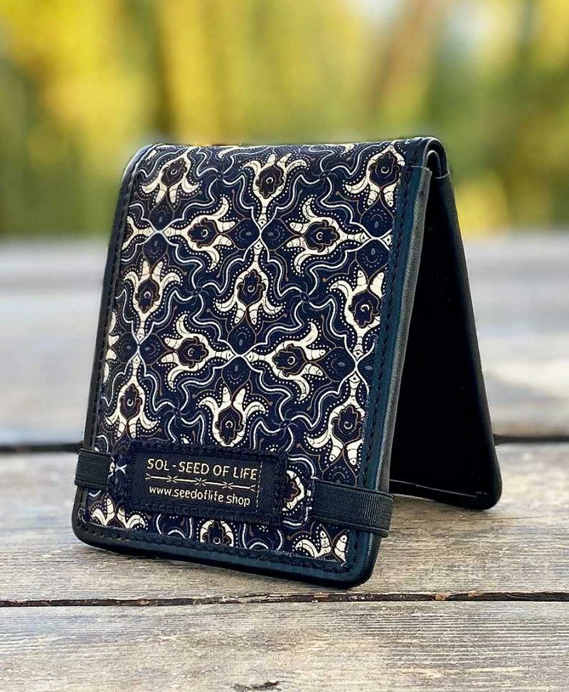 Seed Of Life - "Hamsa" Wallet Men 4 Seed Of Life - "Hamsa" Wallet Men