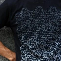 Rythmatix - FADE TO BLACK ON BLACK SHIRT T-SHIRT Men