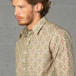 Seed Of Life - "Shipibo Kené" LS Premium Button Up Men 15 Seed Of Life -