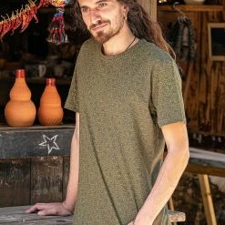 Seed Of Life - LSD Molecule T-shirt ➟ Olive