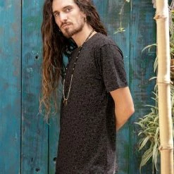 Seed Of Life - LSD Molecule T-shirt ➟ Black Men