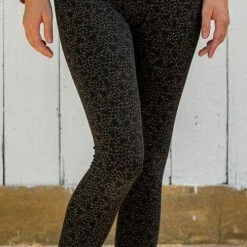 Women Seed Of Life - LSD Molecule Leggings - Black
