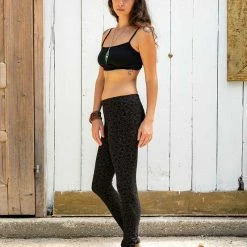 Women Seed Of Life - LSD Molecule Leggings - Black