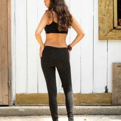 Women Seed Of Life - LSD Molecule Leggings - Black