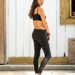 Women Seed Of Life - LSD Molecule Leggings - Black