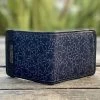 Men Seed Of Life - LSD Molecule Wallet (Black/Blue-Green)
