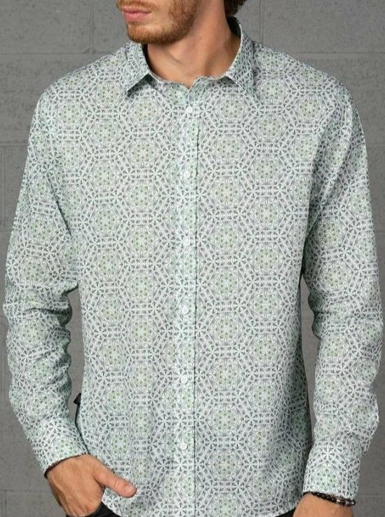 Seed Of Life - "Hempi" LS Premium Button Up Men 3 Seed Of Life - "Hempi" LS Premium Button Up Men