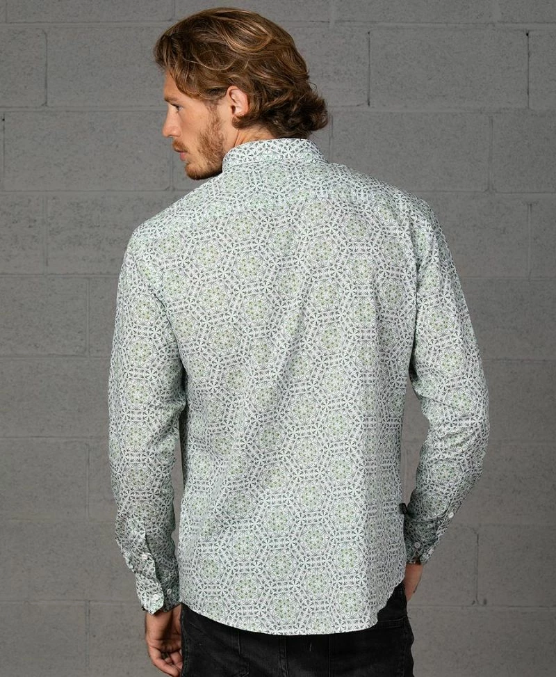 Seed Of Life - "Hempi" LS Premium Button Up Men 4 Seed Of Life - "Hempi" LS Premium Button Up Men