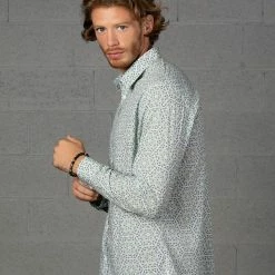 Seed Of Life - "Hempi" LS Premium Button Up Men 12 Seed Of Life -